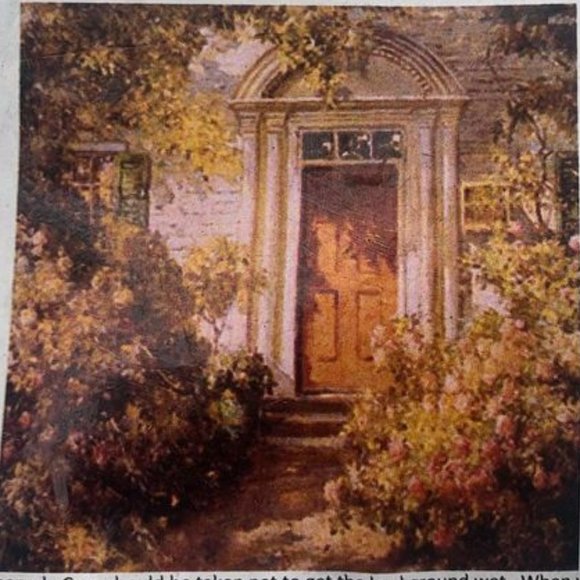 Scenic Photo Backdrop - Photo Backdrop, Handpainted - Picture 1 of 4